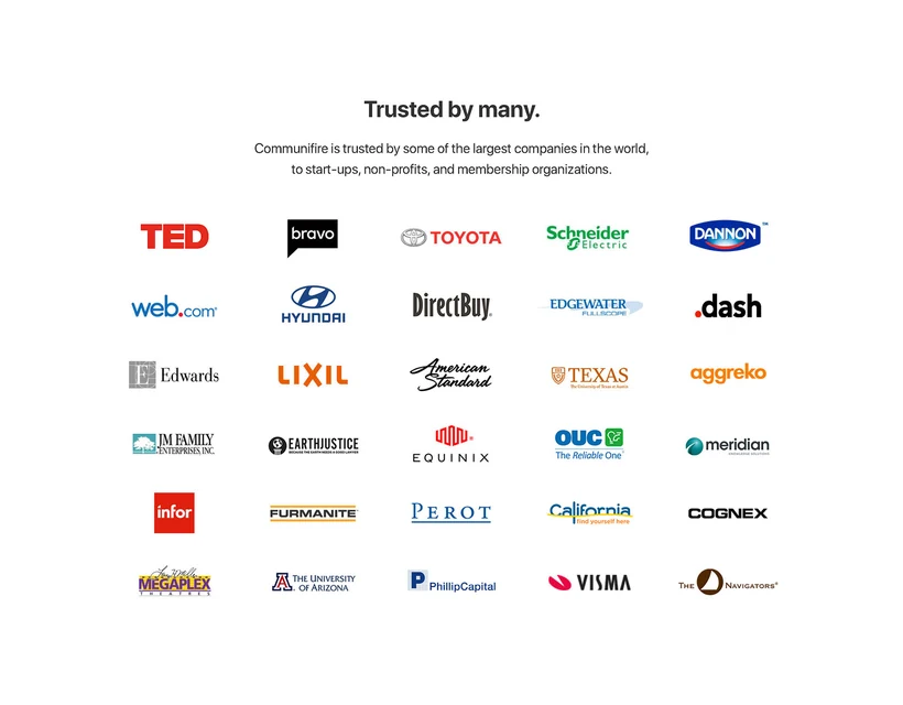 Axero product overview page, 5 of 15