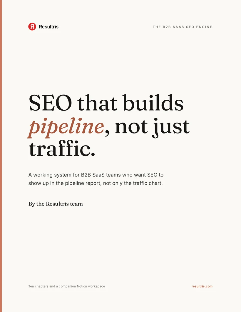 The B2B SaaS SEO Engine, page, 1 of 9