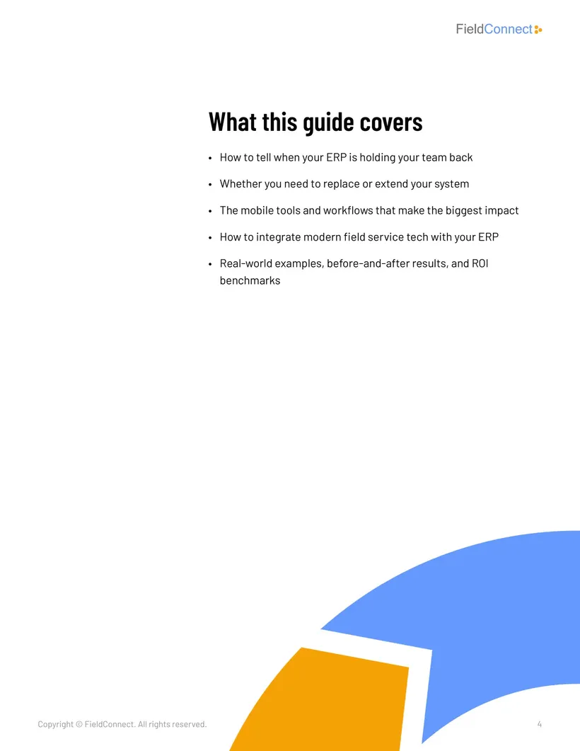 ERP Modernization Blueprint, page, 4 of 9